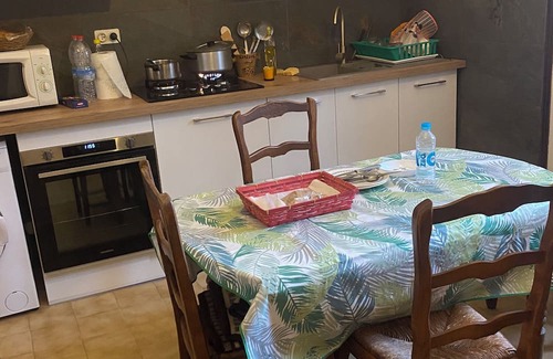 San-Giuliano Apartment | Lower villa apartment 5 minutes from the beach.