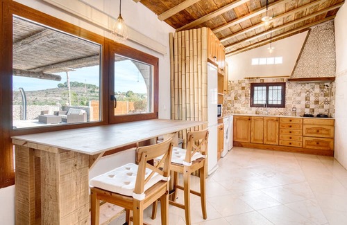 Benissa Ski Chalet | Chalet 'Casa Stone' with Mountain View, Private Pool and Wi-Fi