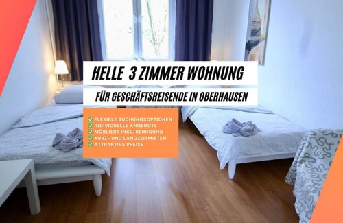 Oberhausen Apartment | Moderne 2 Loft in Oberhausen