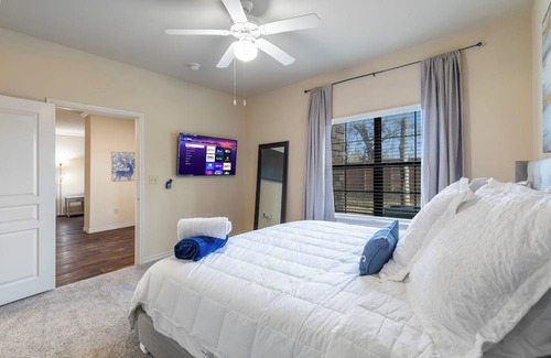 South Arlington Apartment | Unique Sanitized Cozy 1Br by DFW//Att/GlobalLife/SixFlags/TexasLive