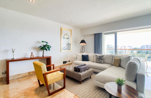 Playa Mujeres Apartment | 4th-floor resort apt with outdoor pools, pool spas, tennis, gym, & balcony
