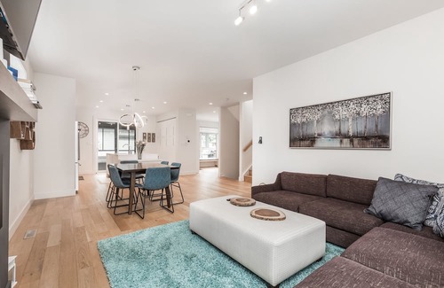 South Lethbridge House | Theatre - Fire Table - High End Executive Home