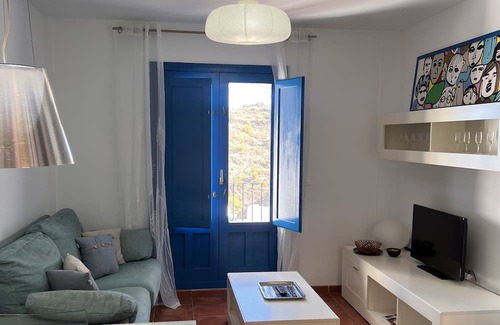 Mojacar Apartment | Edanescapes - La Vista Azul. Sea View Apartment in Mojacar Pueblo, pet Friendly