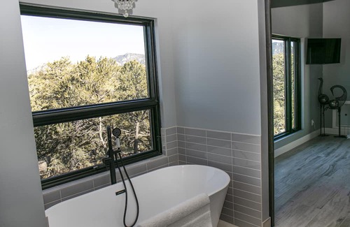 Nathrop House | Canyon Viewhouse - Private residence with relaxing hot tub