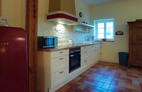 Dalwitz Apartment | Ferienwohnung Stellmacherwohnung - Feriengut Dalwitz Alte Stellmacherei
