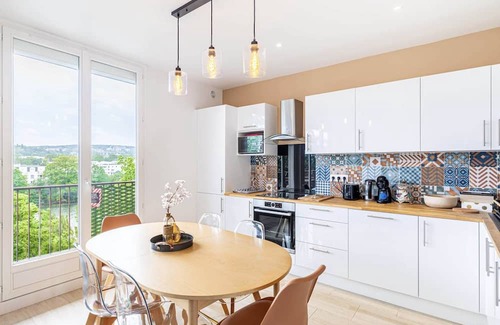 Billancourt–Rives de Seine Apartment | Lovely cocoon with view of the Seine
