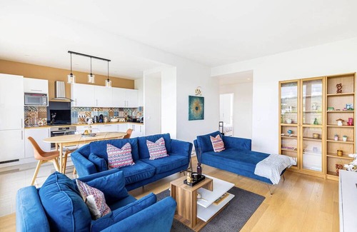 Billancourt–Rives de Seine Apartment | Lovely cocoon with view of the Seine
