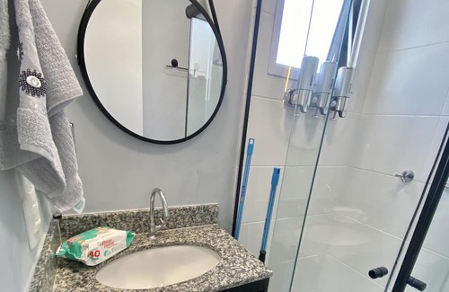 Bras Apartment | Lindo Studio 50mts. Metrô Brás, Próx Feirinha Madrugada, Templo Salomão 25 Março