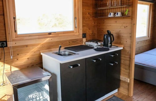 Steenodde RV Rental | Dünen Logdes bis 2 Personen - Dünencamping Amrum