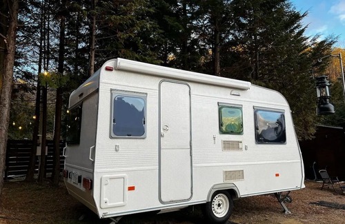 Higashihiroshima RV Rental | Completely private glamping with a woodfired bath / Higashihiroshima City Hiroshima