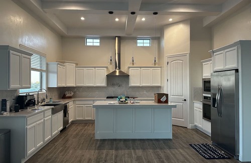 Biggs Field House | Beautiful East El Paso Home with a view and a pool!