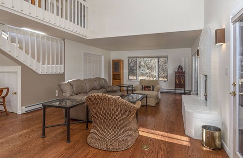 Durango West House | Nestled back from the road behind tall aspens w/ private views of open space