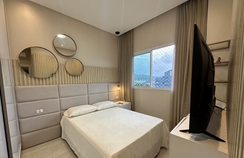 Porto Belo Apartment | a 600m da Praia! Apartamento Sofisticado com Duas Suítes em Balneário Perequê