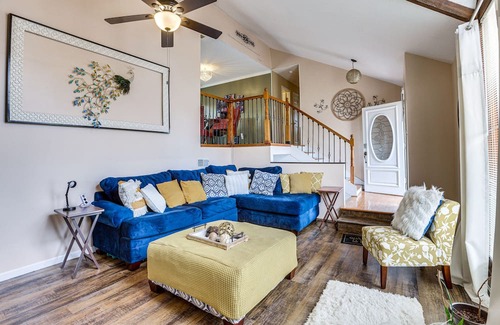New Castle House | Birmingham Home w/ Patio, BBQ Grill & Family Games