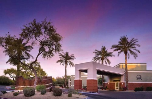 Desert Ridge Villa | Marriott's Canyon Villas Guest Room 1 King 1 Sofa and Balcony