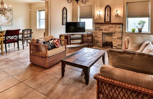 Maple Ridge Apartment | The Teak Follow, beautiful brick enclosed space