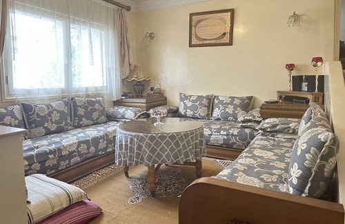 Rabat Apartment | Spacieux et cosy - proche de forêt et corniche rabat