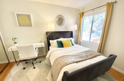 Mission Terrace House | Cozy Home 911 Mbps Parking/BART DT 8min