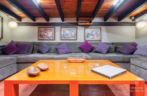 Avandaro House | NEW! Impressive Home, Heated Pool, 2 Hot Tubs, BBQ