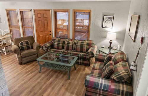 Cadiz Cottage | Seasonal lake view, hot tub . Ample amenities for your stay at the lake.