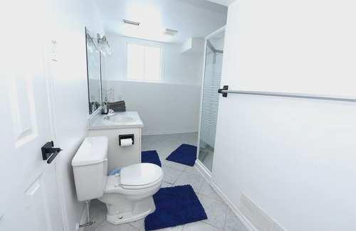 Amherstview Apartment | Spacious Hearth Escape with Natural Light & fireplace