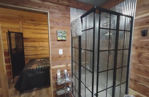 Caddo Gap Cabin | Lil' Rustic Retreat w/Hot Tub Near Little Missouri Falls and Caddo River