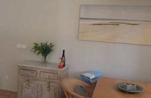 Arenal d'en Castell Ski Chalet | A stylish villa on the beach, with garden, pool and WIFI . pure rest