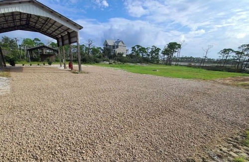 Cape San Blas Resort | Waterfront RV Site with Dock