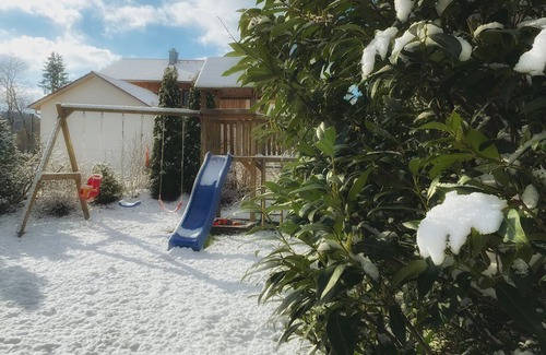 Bayersried Condo | Modern large apartment with own sauna and fireplace in Allgaeu ideal for kids