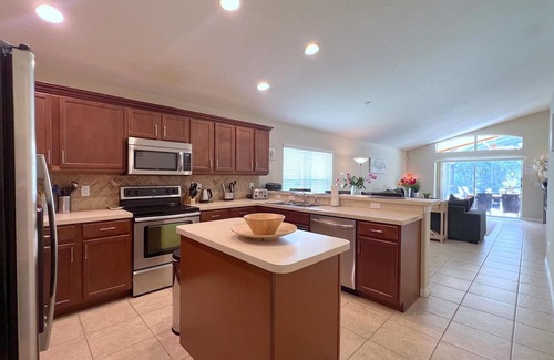 Watersong House | Beautiful Family Pool Home with Game Room-588OCB