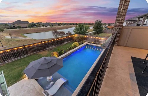 Barker House | Theater Waterfront Heated Pool Smart Home