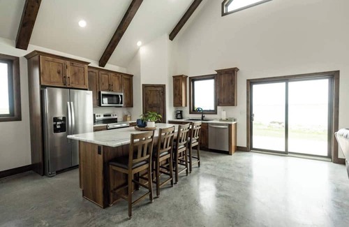 McIntosh County Cabin | Dry Lake Lodge - On the shore of Dry Lake