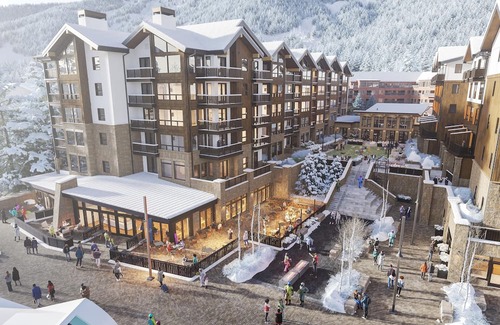 River Run Apartment | Alpine Queen Room for Families in Keystone