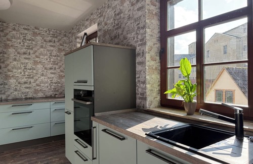 Frankenberg Apartment | "Romantic time-out at the weir - café and nature right on the doorstep"