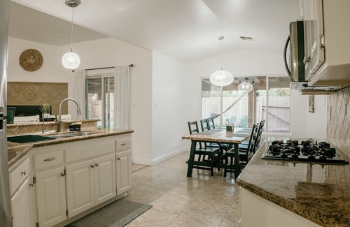 Pumpkin Center House | Spacious 4BDRM with a Stunning Pool+Game Room and Firepit