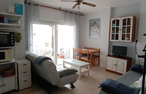 Calahonda Apartment | Apartment 'Brisa y Mar' with Shared Pool, Private Terrace and Wi-Fi