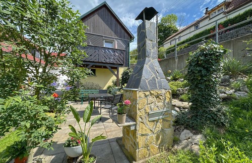 Schleusegrund House | Holiday home with balcony & garden Thuringia