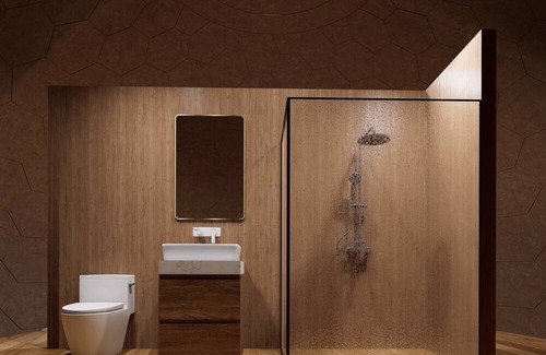 Sullivan Cabin | Gaia Nook-Mirror Dome with Private Bathroom