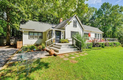Demorest House | 30 Acres & Pond: North Georgia Mtn Farmhouse