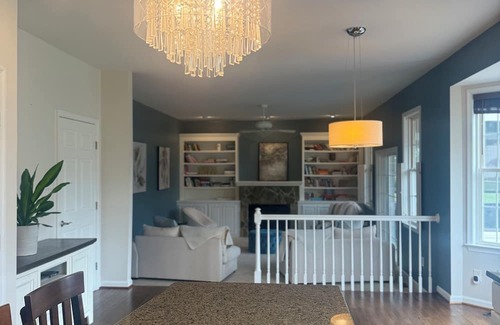 Dayton House | Luxury Family Group House near DC/Frederick/Baltimore w/Theatre, Game Room &Gym