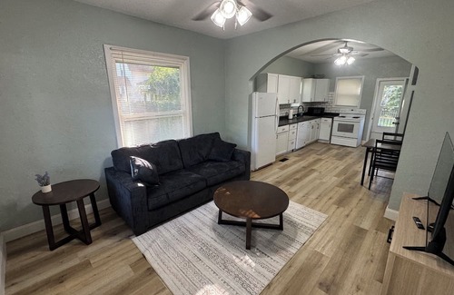 Creston House | Adair Hideaway : Quiet Neighborhood - Fenced Yard - Garage Parking