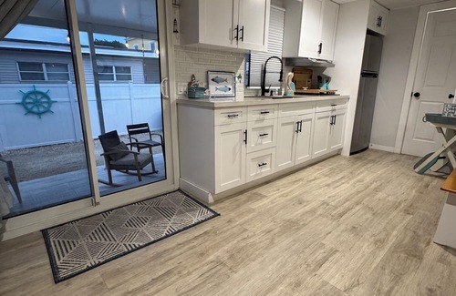 Key Largo RV Rental | Anchor by the SeanBeautiful renovated camper with a fresh coastal design