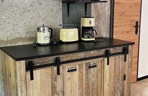 Laussnitz Apartment | Carotel Industrial Style meets Waldesruhe with a dog