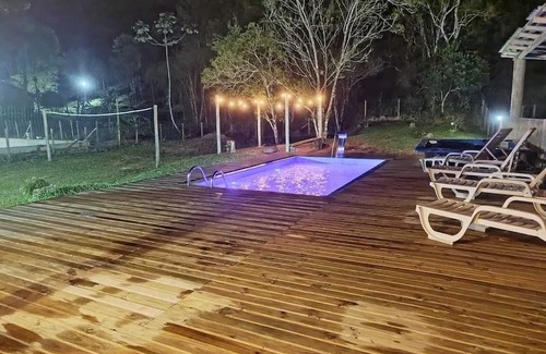 Palhoca House | Country House with Waterfall and Pool - Maciambu Waterfall - Country House