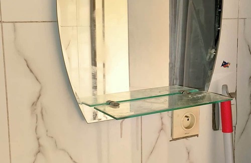 Limete House | Cozy Guest Room in Kinshasa with Balcony and Partial Air-Conditioning