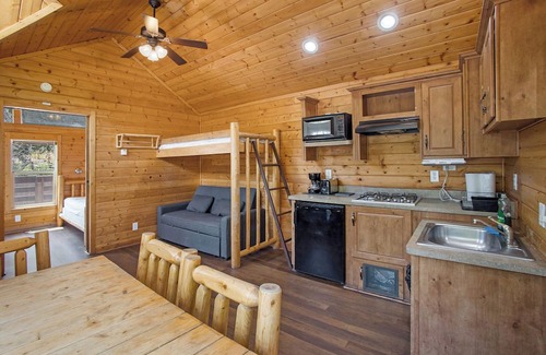 Willits Cabin | Mendocino Redwoods RV Resort