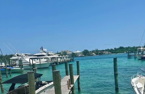 Downtown Nassau Boat Rental | 44 foot motor catamaran
