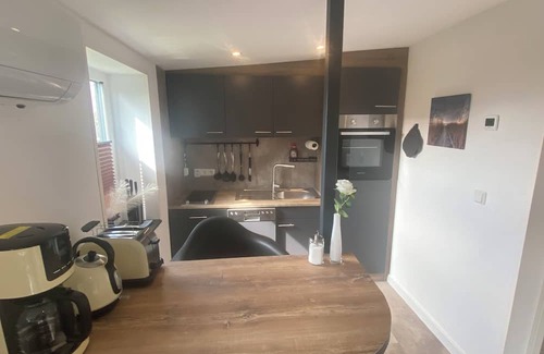Langenhorn Apartment | Quiet vacation apartment in the village, close to the North Sea and Denmark.