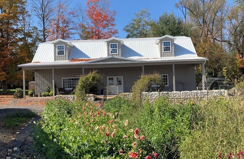East Homer Apartment | Charming 1-bedroom apartment in delightful Manlius, on a beautiful flower farm!