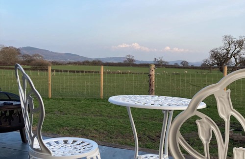 Rhuddlan RV Rental | An idyllic rural setting on a working farm only a short walk to the village!